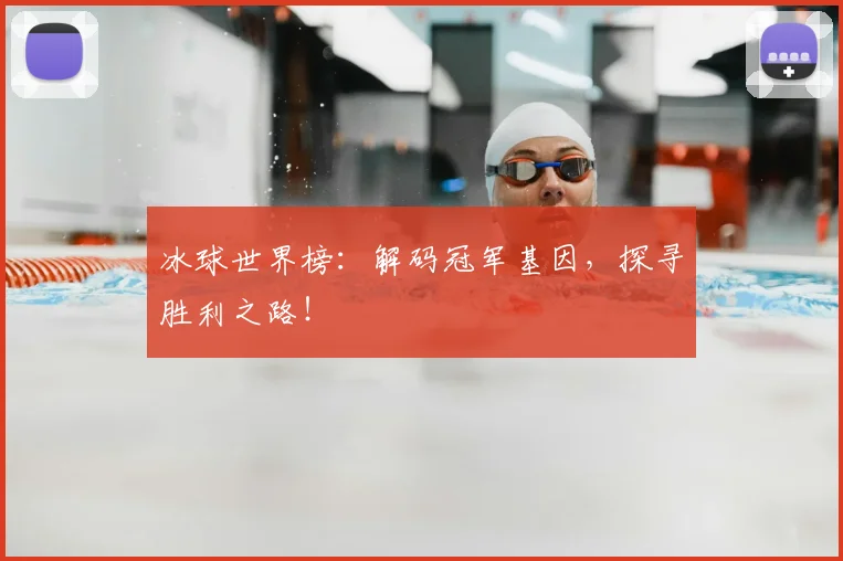 冰球世界榜：解码冠军基因，探寻胜利之路！